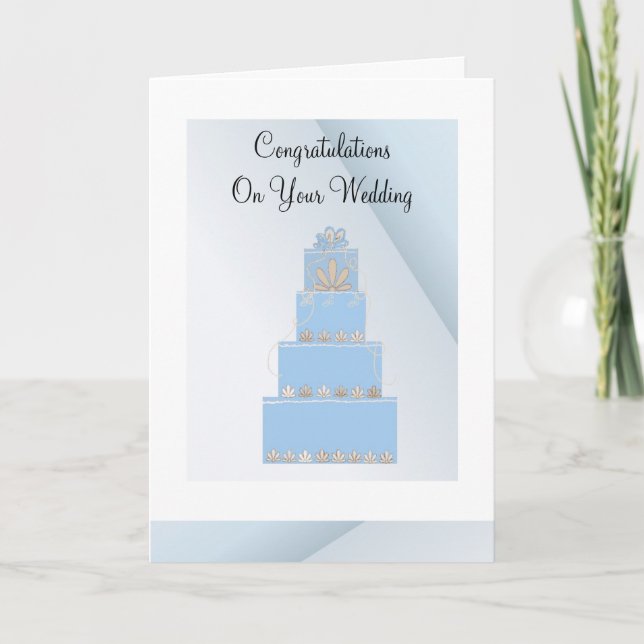 Wedding Congratulations Card (Front)
