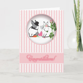 WEDDING CONGRATULATIONS! CARD