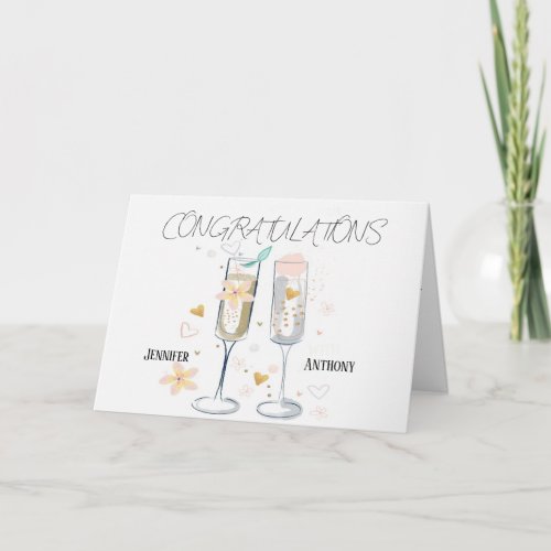 Wedding Congratulations Card