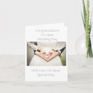 Wedding Congratulations Card By Beautiful Products