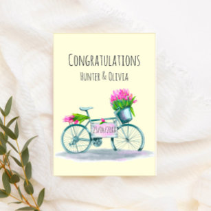 Wedding Congratulations Custom Card