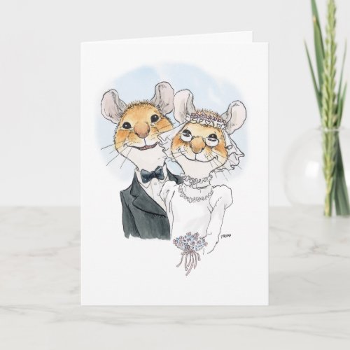 Wedding Congratulations for a mature couple Card