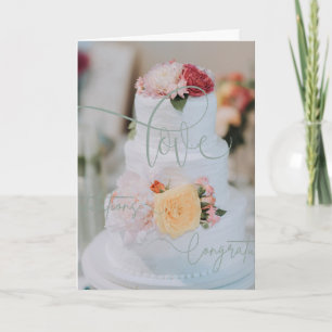 Wedding Congratulations Greeting Card