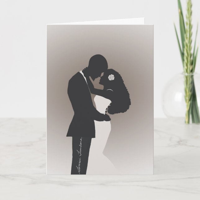 Wedding Congratulations Greeting Card (Front)
