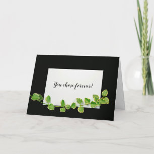 Wedding Congratulations Note Card