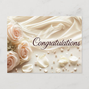 Wedding Congratulations Postcard