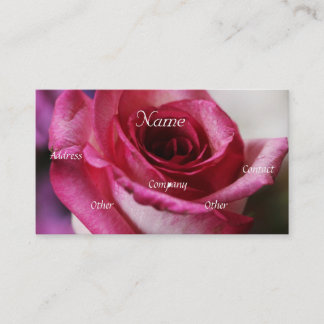 Wedding Consultant Business Card