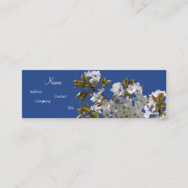 Wedding Consultant Business Card (Front)