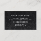 Wedding Consultant Card (Back)