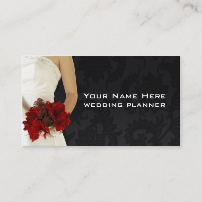 Wedding Consultant Card (Front)