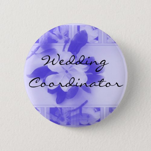 Wedding Coordinator Pinback Button