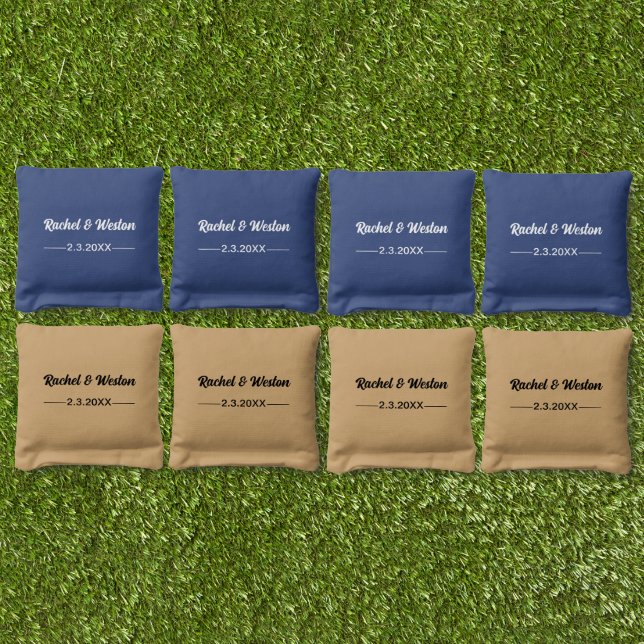 Wedding Cornhole Bags Custom  (Set)