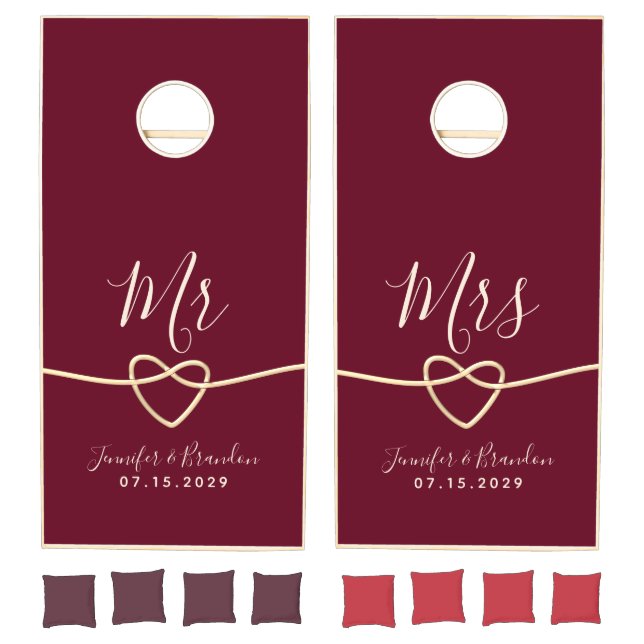 Wedding Cornhole Set (Set)