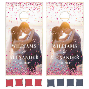 wedding cornhole set