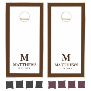 Wedding cornhole set