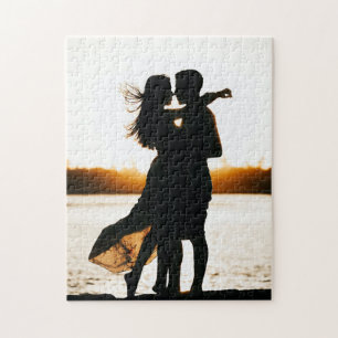 Wedding Couple Bridal Shower Game Jigsaw Puzzle