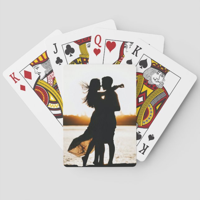 Wedding Couple Bridal Shower Game Poker Cards (Back)