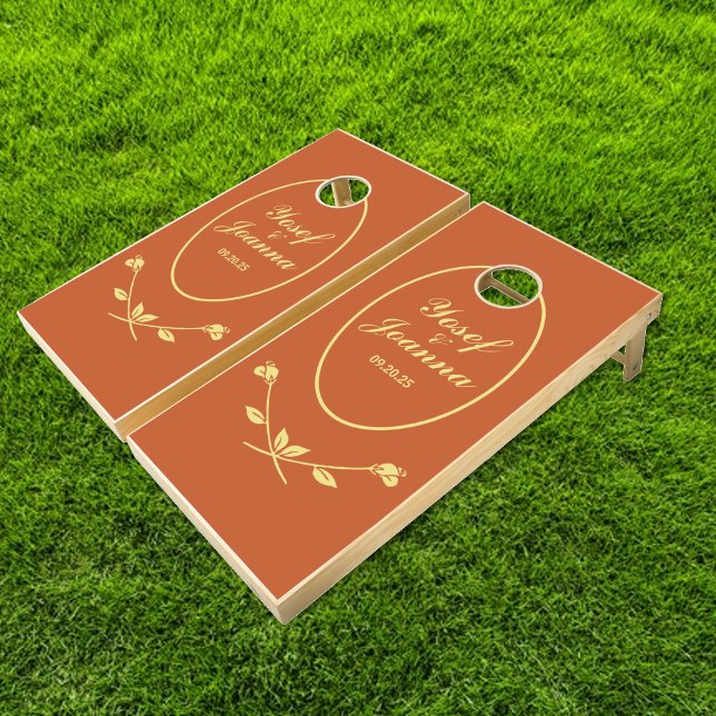 Wedding Couple Cornhole Set (Creator Uploaded)