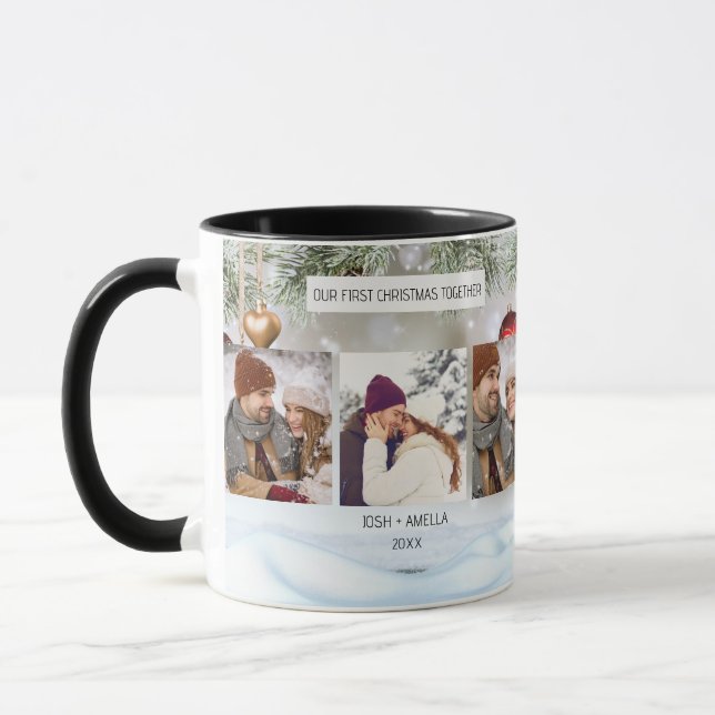 Wedding Couple Custom Photo  Mug (Left)