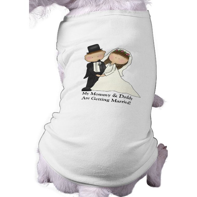Wedding Couple (customizable) T-Shirt (Back)