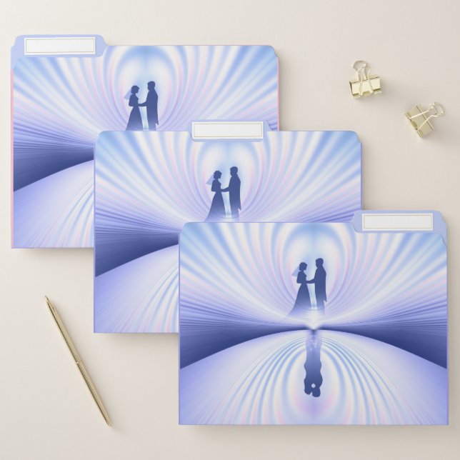 Wedding Couple File Folder (Set)