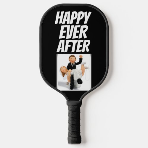 WEDDING  COUPLE  FUNNY PICKLEBALL PADDLES