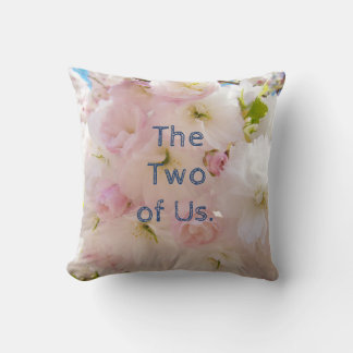 Wedding Couple gifts The Two of Us Pillow