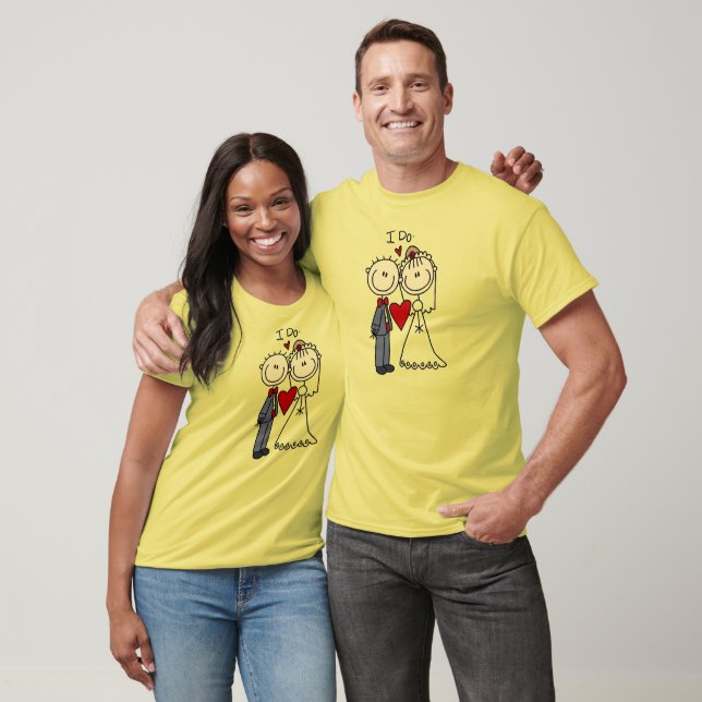 Wedding Couple I Do T-shirts and Gifts (Unisex)