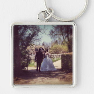 Wedding Couple in Versailles Keychain