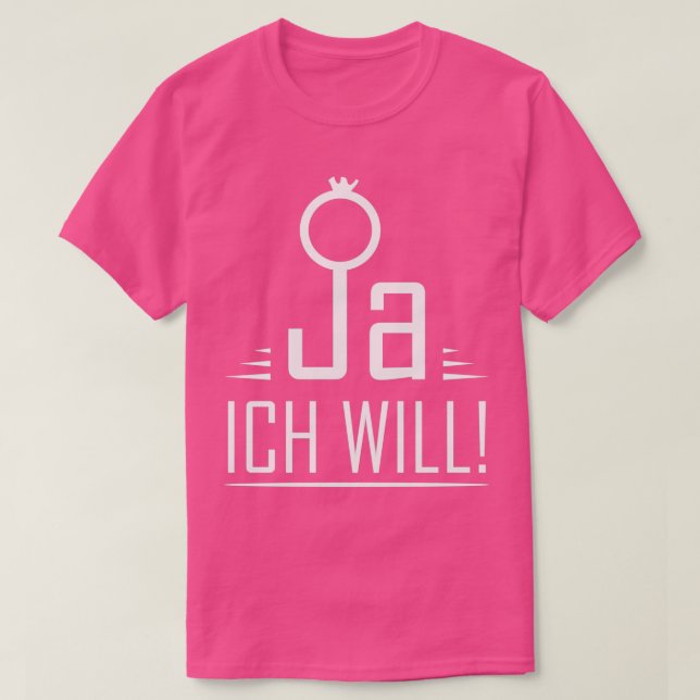 Wedding couple JGA hen party honeymoon bachelorett T-Shirt (Design Front)