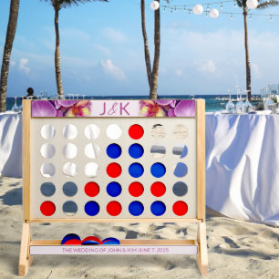 Wedding Couple Monogram Fast Four