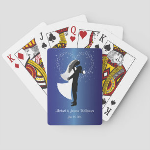 Wedding Couple Personalized Playing Cards