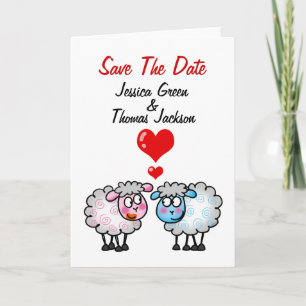 Wedding couple, Save the date Announcement