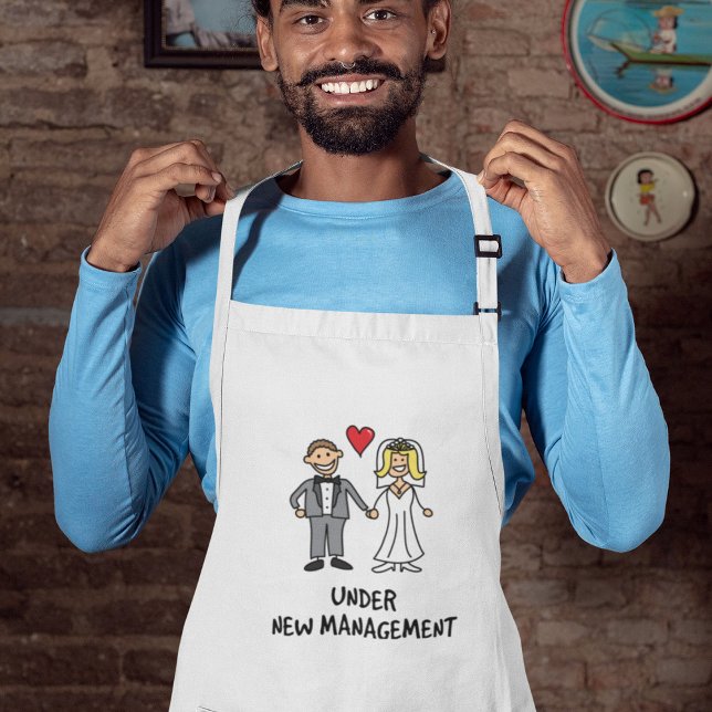 Wedding Couple - Under New Management Adult Apron (Creator Uploaded)
