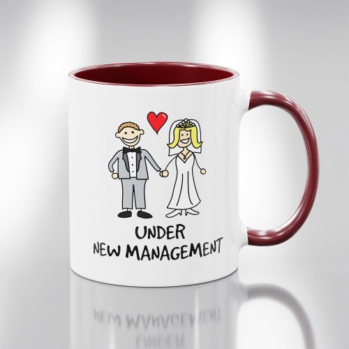 Wedding Couple _ Under New Management Mug