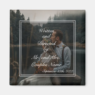 Wedding couples gifts favors presents magnet