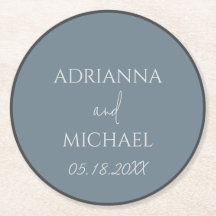 Wedding Couple's Name and Date Slate