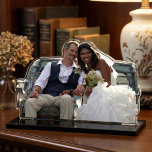 Wedding Couples Photo Cutout Sculpture<br><div class="desc">Use one of the many free tools available to do background removal of your photo, then upload your cutout photo here, and we do the rest - Celebrate your love story with the Wedding Couples' Photo Cutout Sculpture. This personalized sculpture showcases your favorite wedding photo or a special memory of...</div>