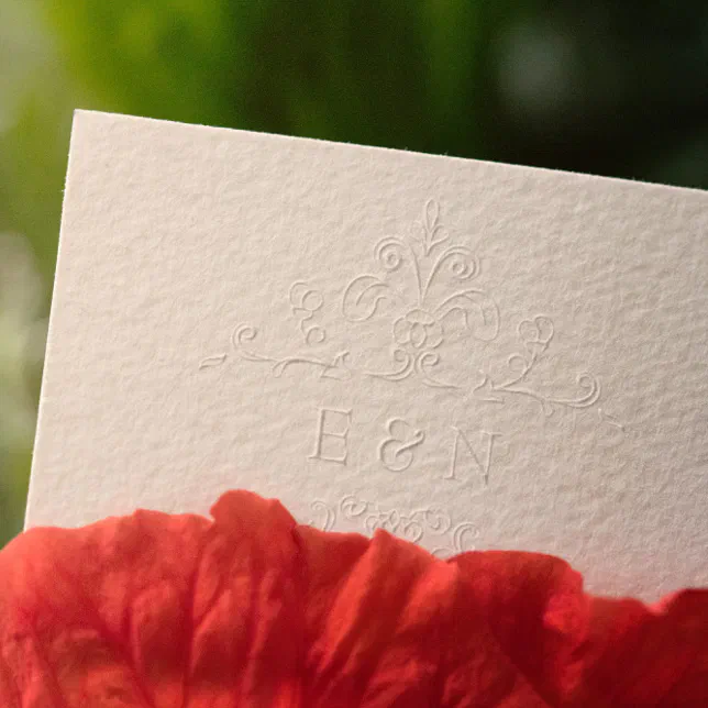 Wedding Crest Monogram Personalized Wedding Embosser Zazzle