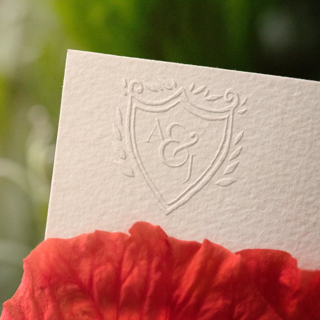 Wedding Crest Monogram | Personalized Wedding Embosser (Creator Uploaded)