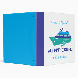 Wedding Cruise 3 Ring Binder