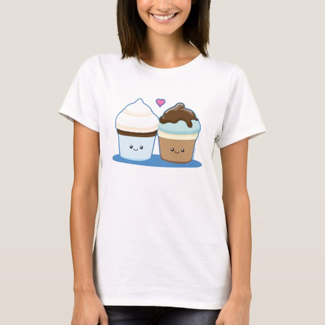 Wedding Cupcakes T-Shirt (Front)