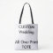 Wedding Custom ALL OVER PRINT Tote Bag MEDIUM