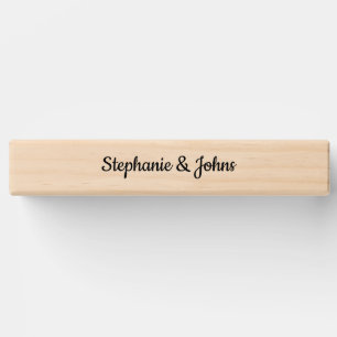 Wedding Custom Name Monogram Gift Favor 2023 Topple Tower