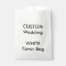 Wedding Custom Paper Favor Bag WHITE