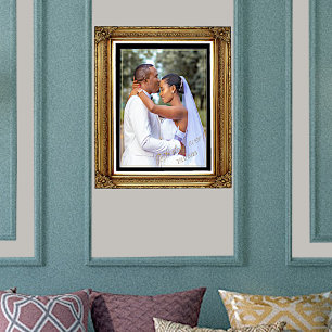 Wedding Custom Photo Best Day Ever Foil Prints