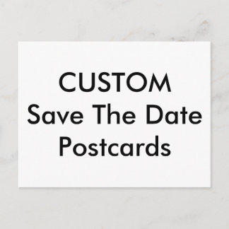 Wedding Custom Save The Date Invitation Postcards