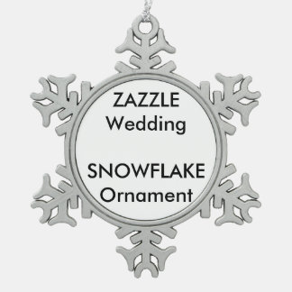 Wedding Custom Snowflake Decoration Ornament