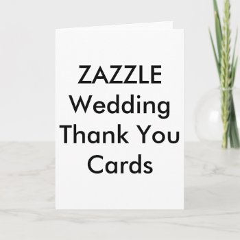Wedding Custom You Cards 5" X 7" by TheWeddingCollection at Zazzle
