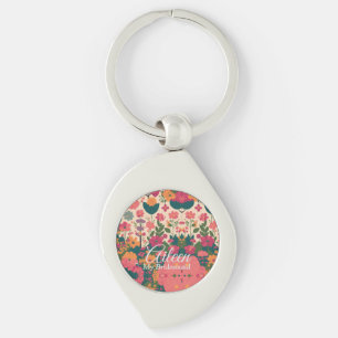 Wedding Customized Bridesmaid Keychain